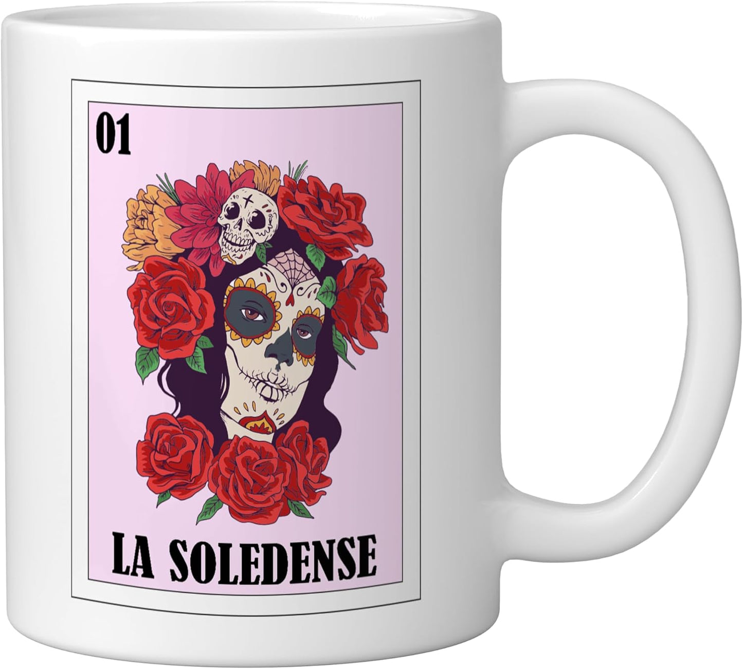 Taza cerámica Funny Soledad de Graciano Sánchez México