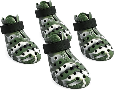 Zapatos perros pavimento caliente antideslizante ajustable