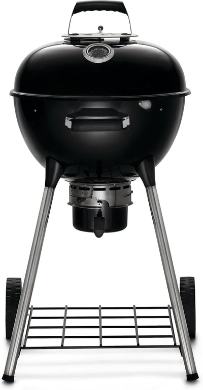 Parrilla carbón negro tapa cuenco esmaltado rejilla cromada