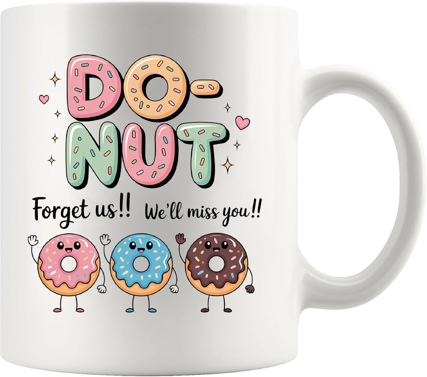 Taza cerámica para regalo de retiro compañero de oficina blanco 11 oz