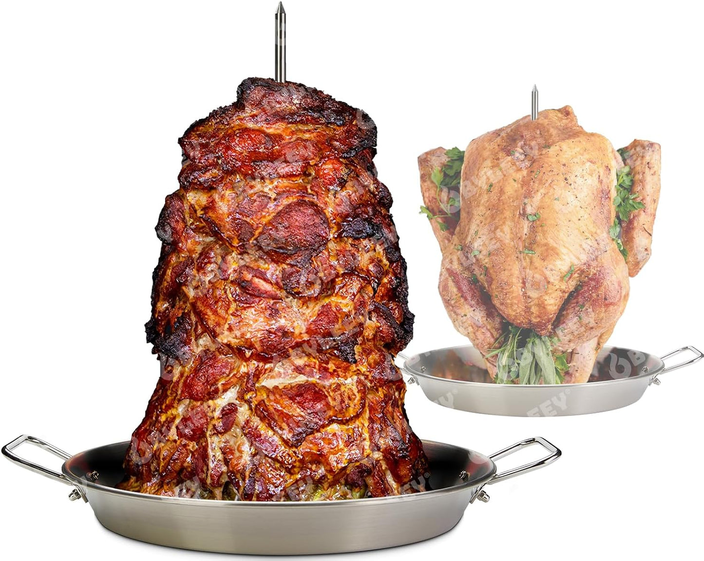 Tacos Al Pastor Kit Brochetas 7pulg Acero Inox