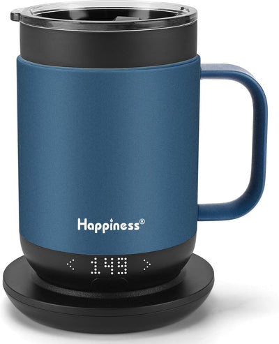 Taza café inteligente con calentamiento regalo mamá papá