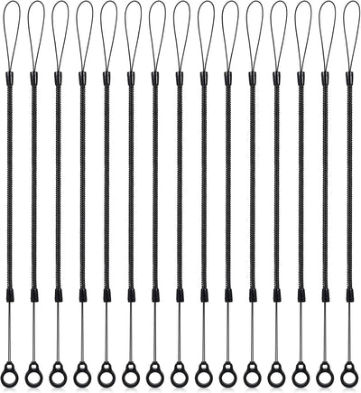 15 Correas Retráctiles para Lápiz Capacitivo con Anillos Silicona