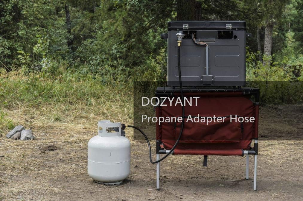 Adaptador manguera propano 1lb a 20lb para parrilla