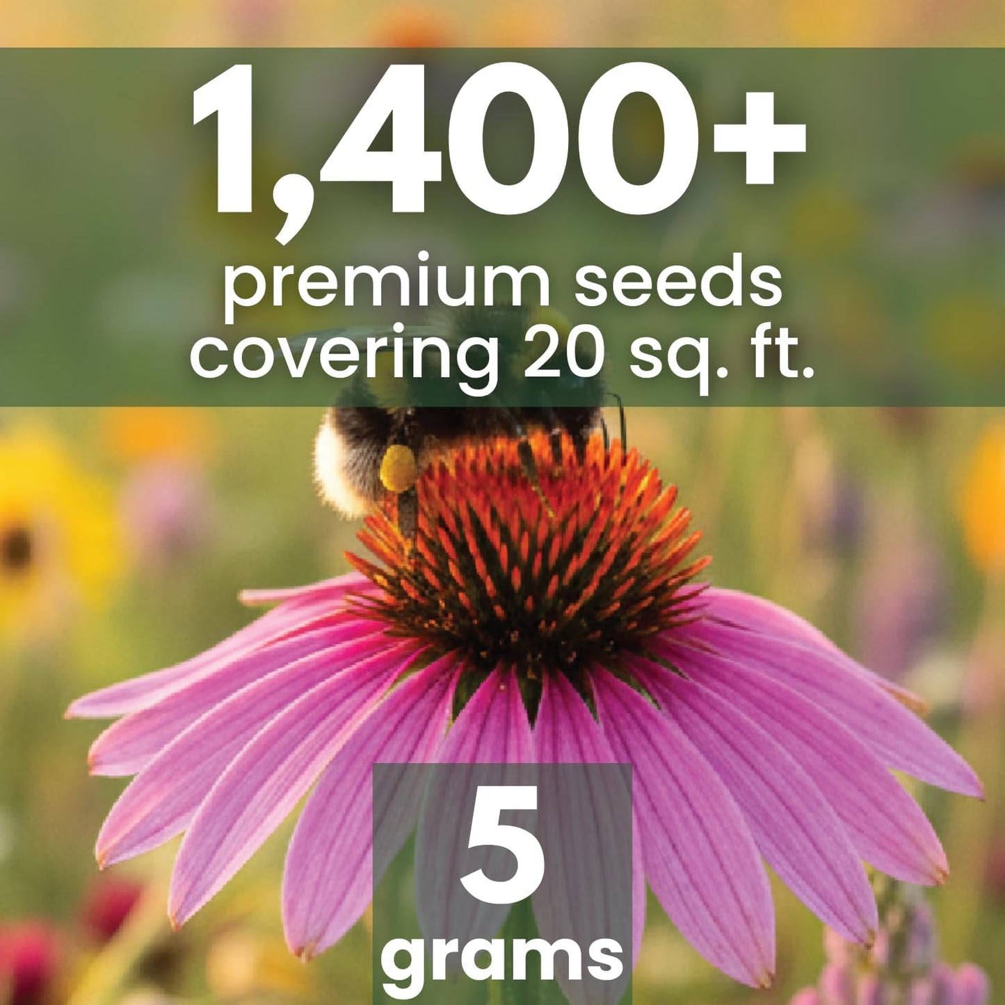 Bolsa 0.18oz semillas Bee Friendly Mix 2026