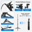Kit Soporte Reflector Luz 80cm Difusor 5en1 Plegable