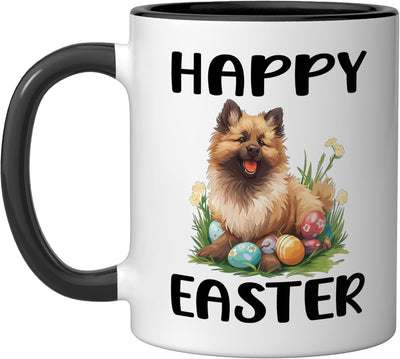 Taza Cerámica Pascua para Hombre Mujer Niño Negro Blanco