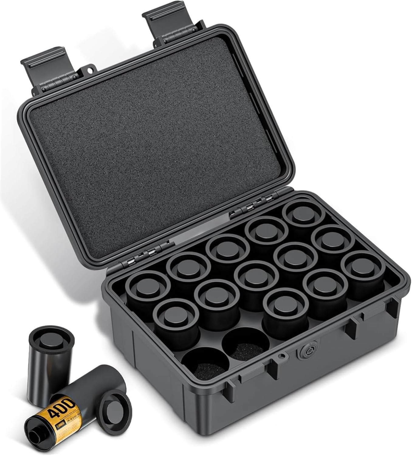Estuche película resistente 1.378pulg con 15 rollos IP67