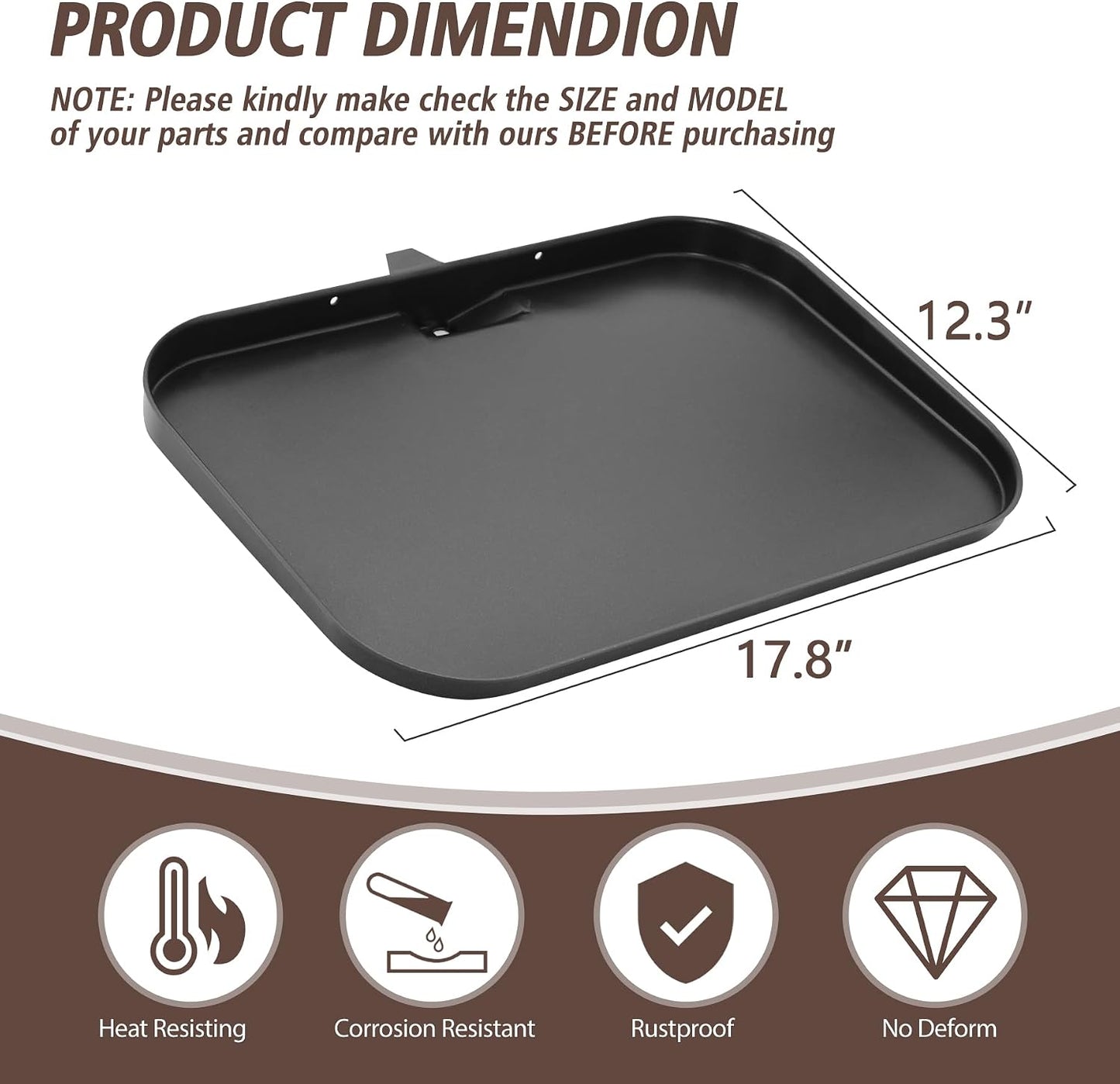 Placa parrilla Ninja Woodfire OG800 OG900 antiadherente