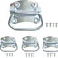 Mango anillo tracción 3.5pulg asas plegables paq 4