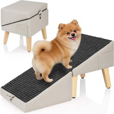 Rampa plegable 2en1 para sofá y cama mascotas