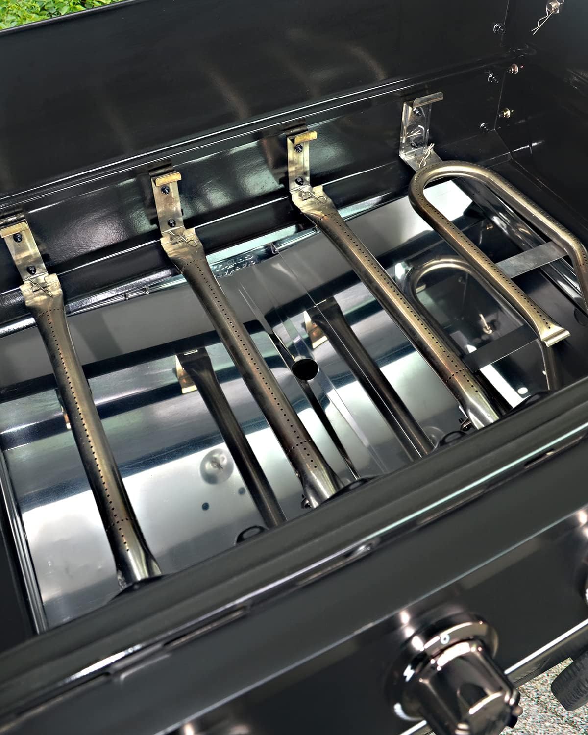 Bandeja grasa acero inox ajustable para parrilla Dyna Glo