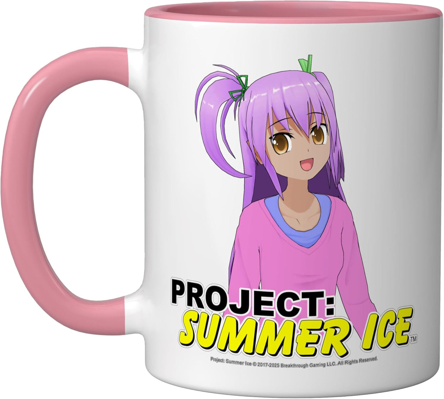 Taza Cerámica Project Summer Ice Rosa/Blanco