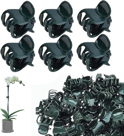 Clips soporte orquídeas tallos plantas trepadoras 30uds
