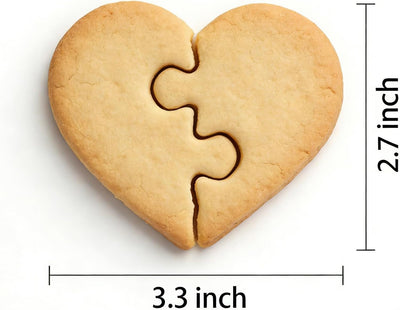Cortador galletas corazón roto