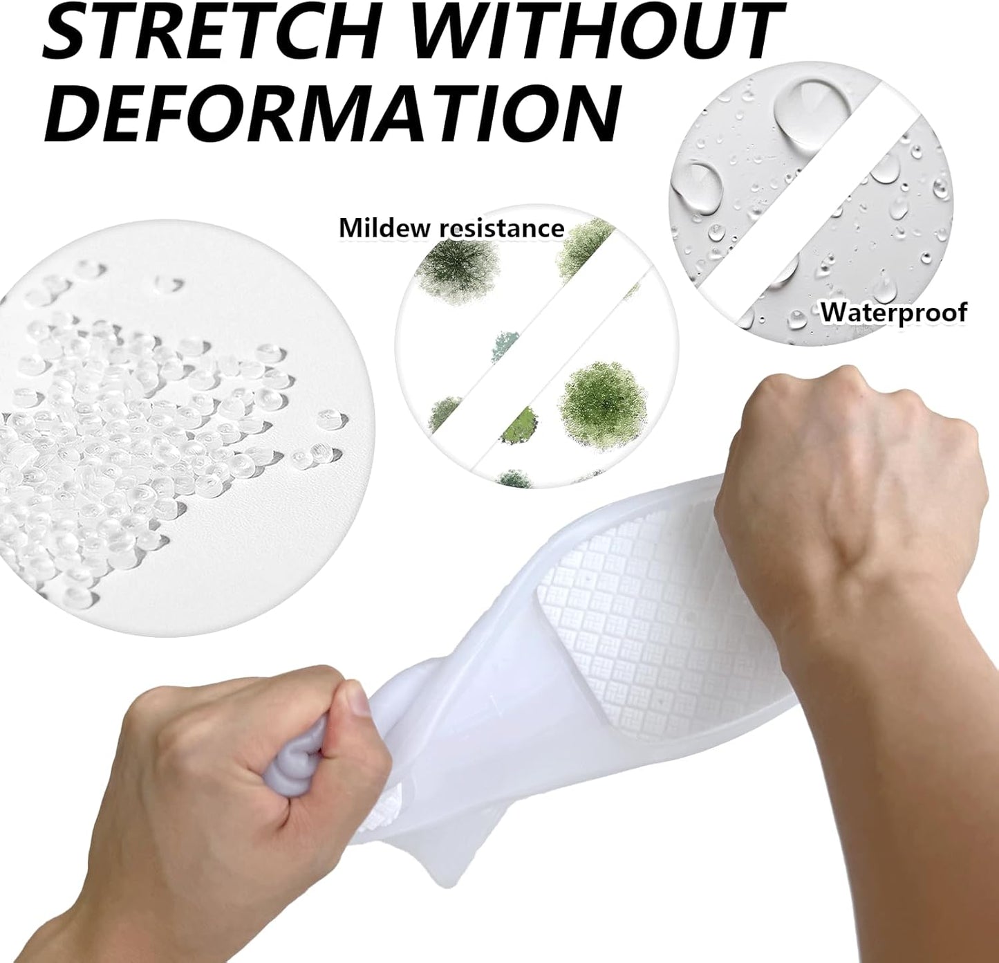 Fundas silicón impermeables reutilizables para zapatos