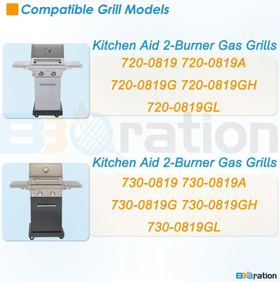 Kit repuesto parrilla gas Kitchen Aid