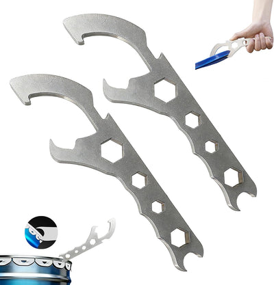Llaves abrelatas de pintura de cubo ajustables multifuncionales