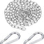 Cadena acero inox 304 con ganchos 1/16x9.8pies