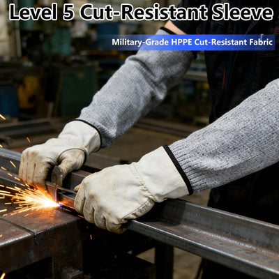 Mangas antideslizantes resist. cortes uso industrial cocina