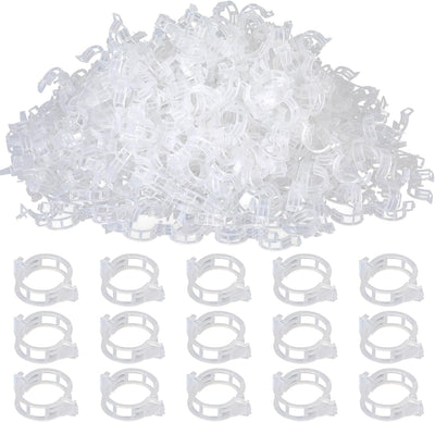 100 Clips Soporte para Plantas Trepadoras y Tomates