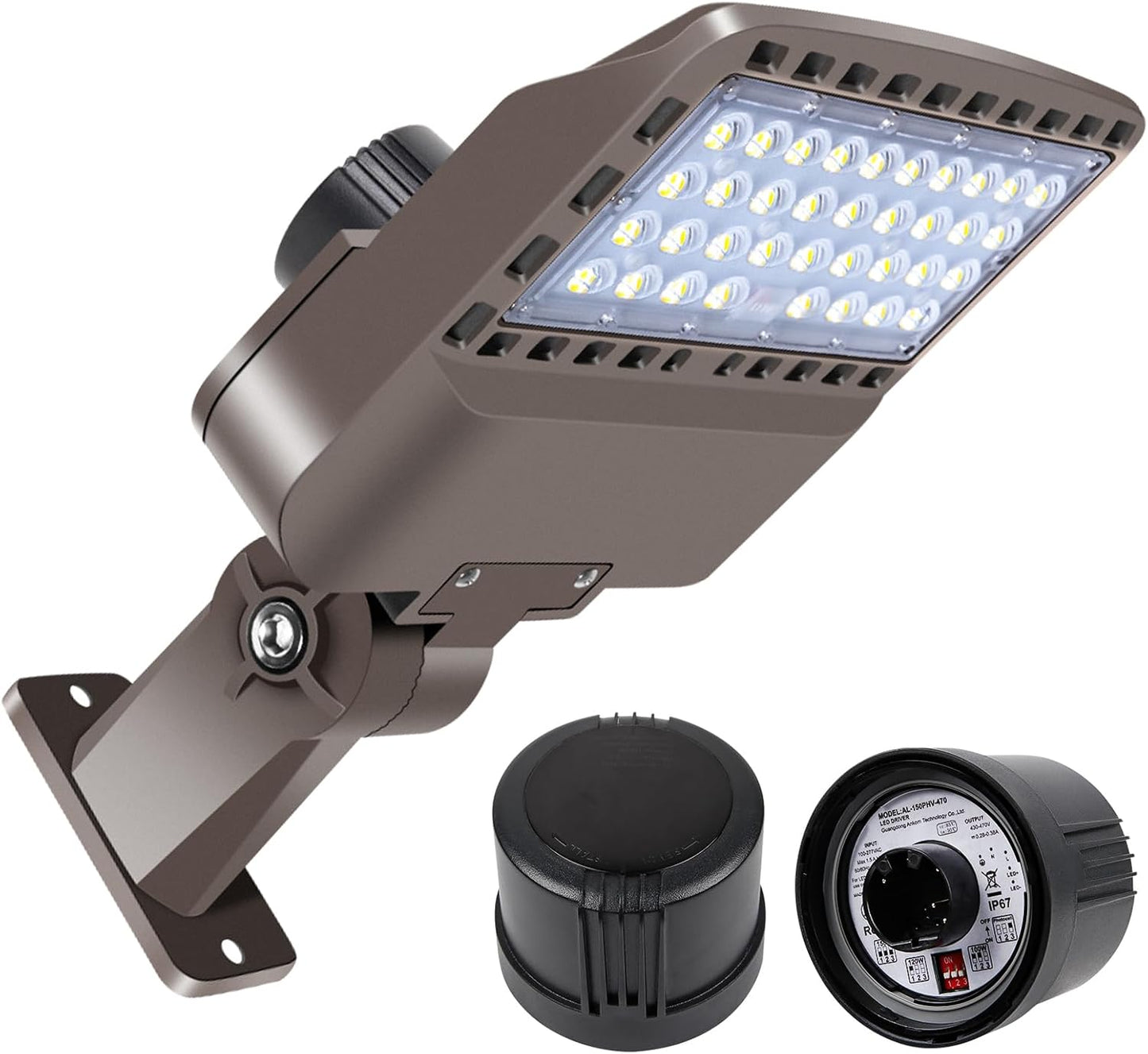 Luz LED estacionamiento IP65 con sensor