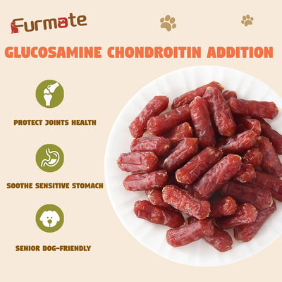 Golosinas suaves para perros con salchicha de pato sin granos