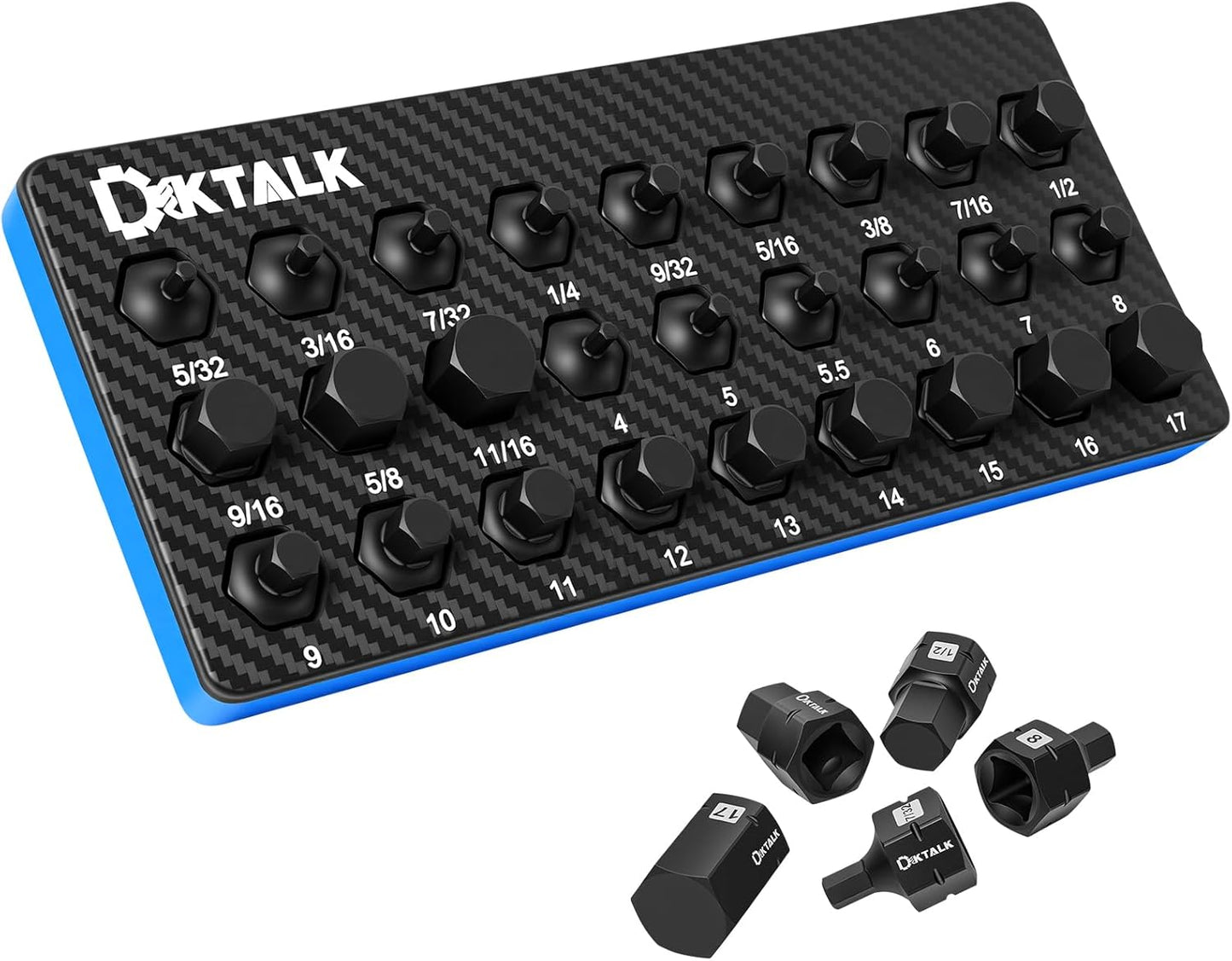 Juego 27 Pzas Llaves Torx 3/8pulg SAE y Métrico