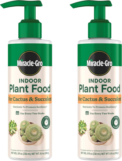Alimento para cactus y suculentas 8oz pack 2