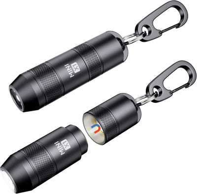 Llavero linterna micro LED 100lm recargable impermeable