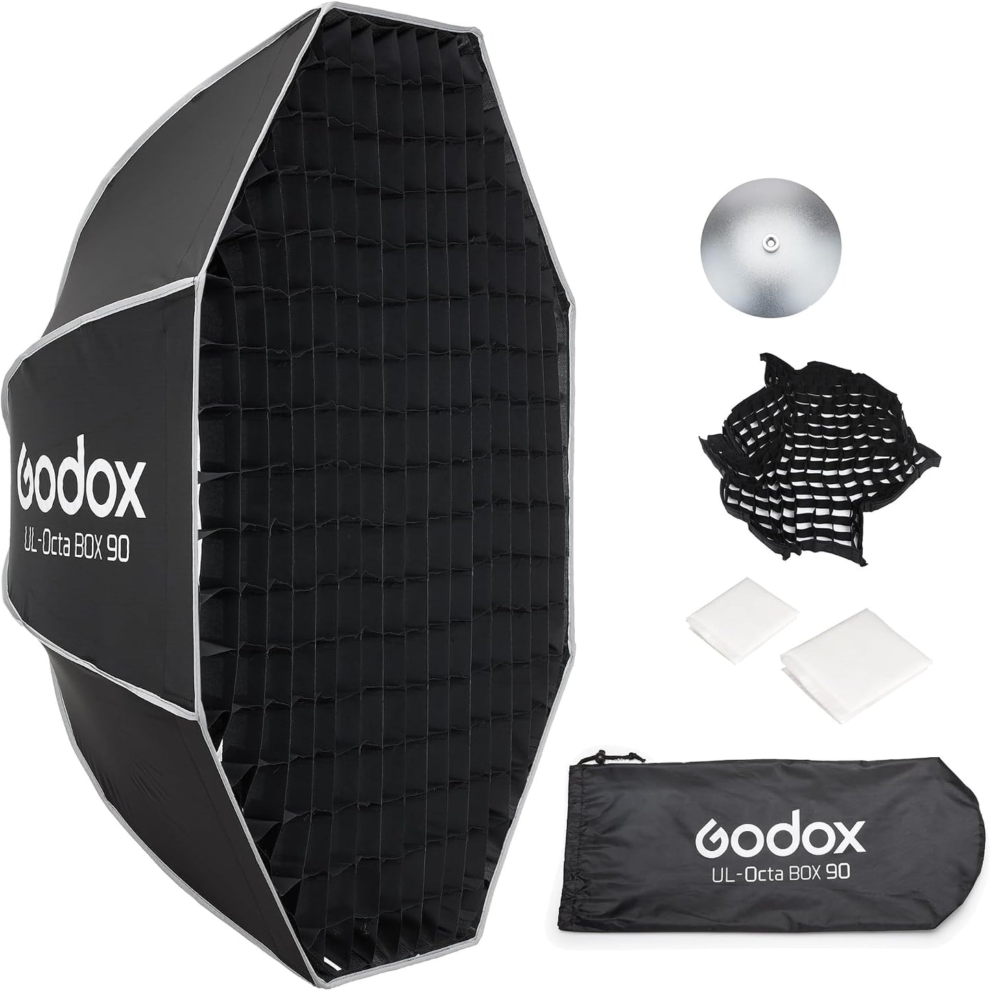 Caja luz octágono plegable 35.5pulg para SL60II AD400PRO AD600