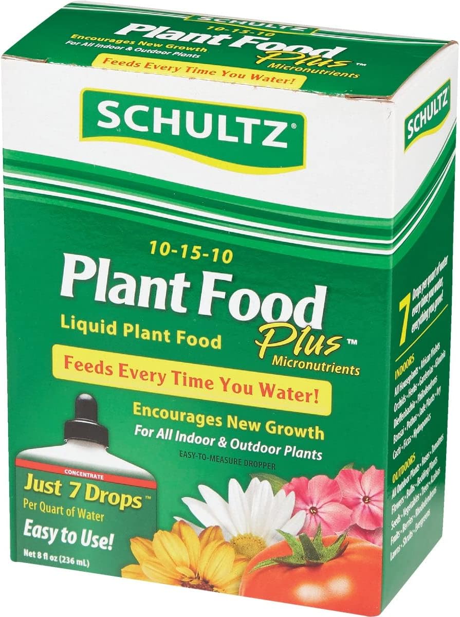 Alimento líquido para plantas 10-15-10 8oz universal