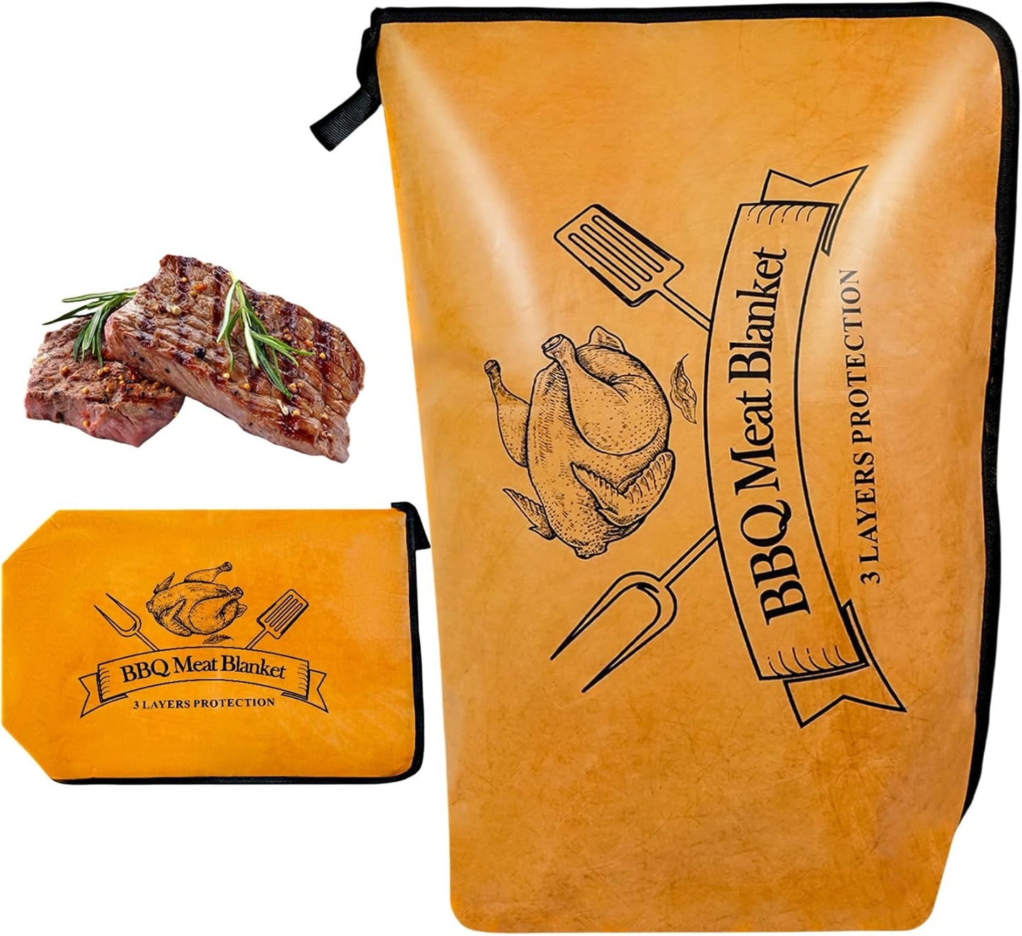 Manta BBQ para reposar carne reutilizable regalo papá