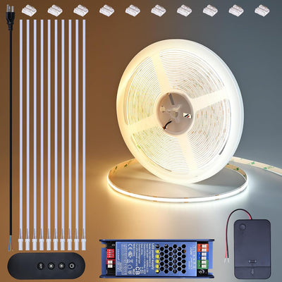 Tira LED COB control remoto cocina 32.8ft