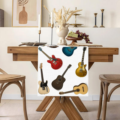 Camino mesa guitarra Rock and Roll decoración fiesta