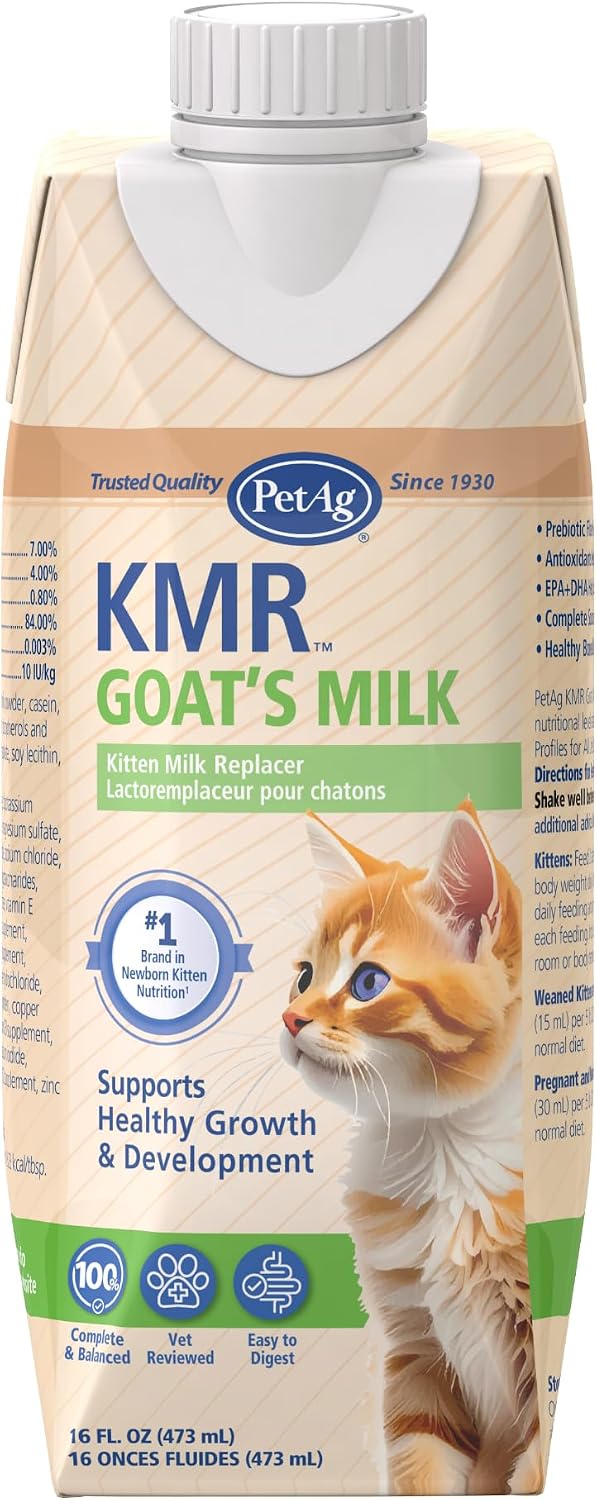 Líquido reemplazo leche gatitos 16oz con minerales