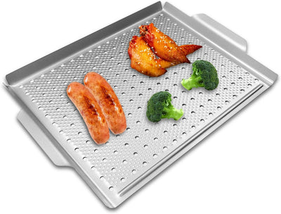 Sartén antiadherente para parrilla 15x11 con asas