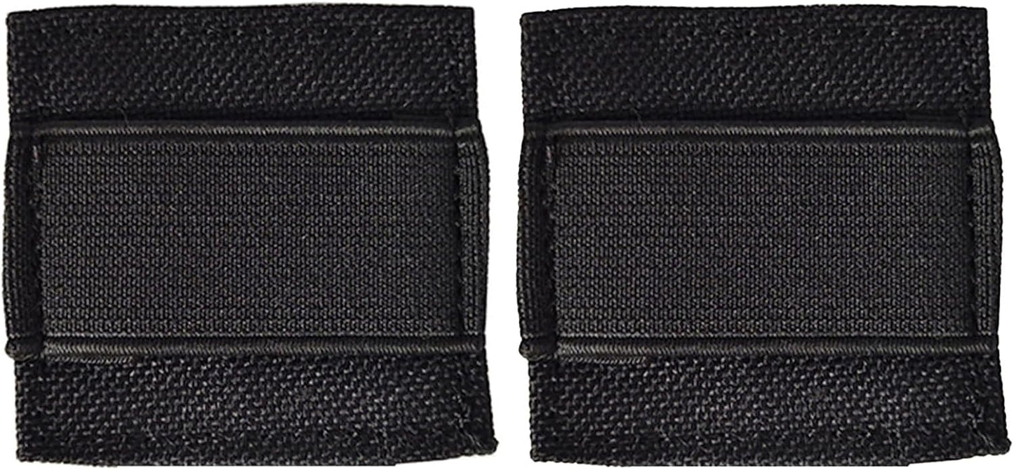 Etiqueta cable táctico reutilizable negro