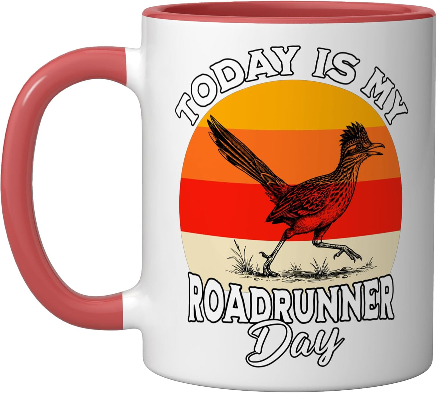Taza Cerámica Roadrunner Rojo/Blanco