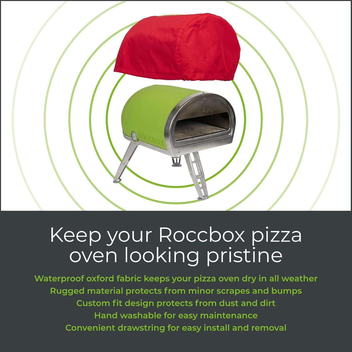 Bolsa protectora impermeable para horno Gozney Roccbox