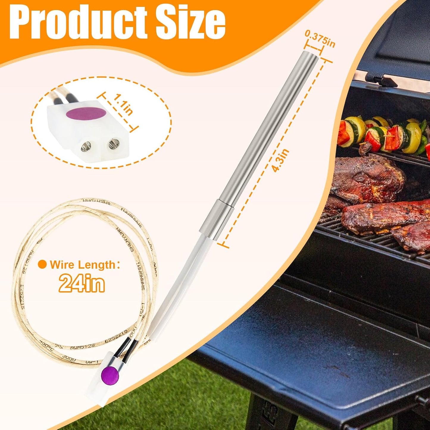 Kit encendido barra caliente Pit Boss comp Traeger Camp Chef