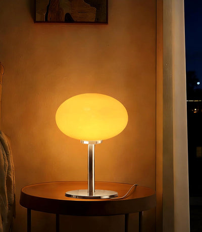 Lámpara cristal forma hongo regulable 3 temperaturas