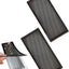 2 Cubiertas Magnéticas Ventilación 4x10pulg para Suelo y Pared