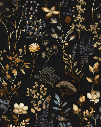 Papel tapiz floral vintage para despegar pegar 17.5x197pulg