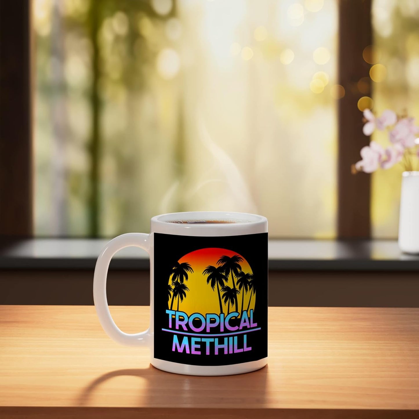 Taza cerámica Methill UK con diseño del clima británico