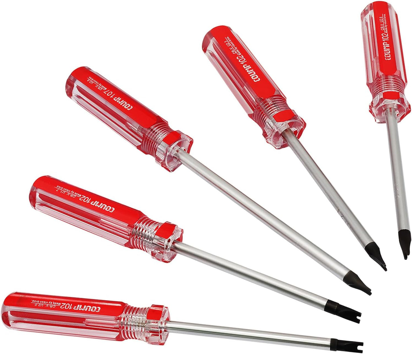 Set 5 llaves inglesas magnéticas M1.7-M2.8 acero cromado vanadio