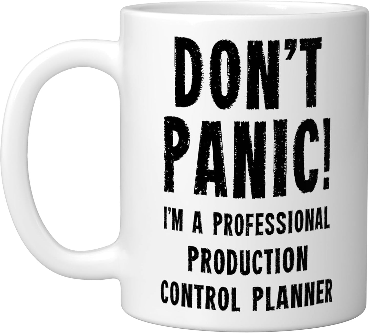Taza Cerámica Control Planner Blanca