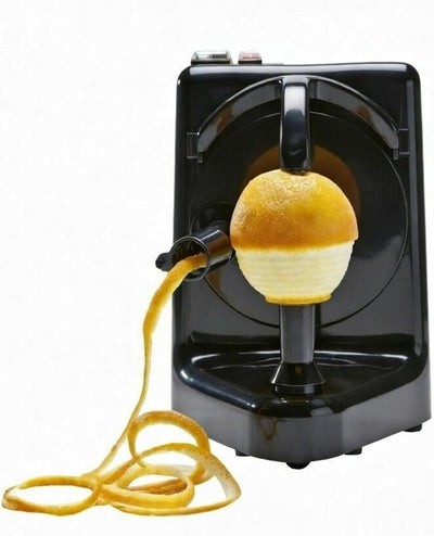 Pelador eléctrico frutas verduras acero inox negro