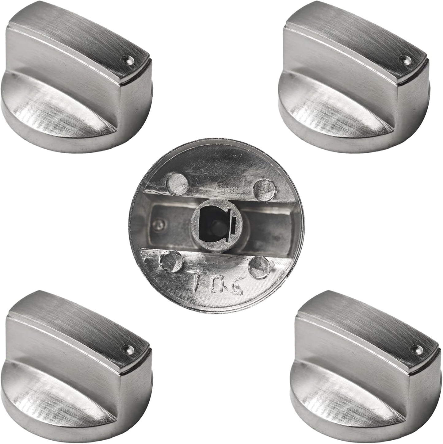 5 Pzas Repuesto Perilla Estufa Gas 0.315pulg Metal Resistente