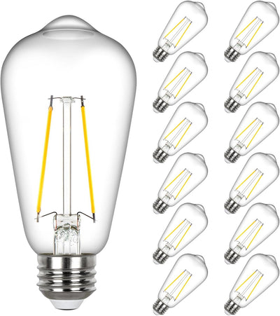Bombilla LED Edison 60W equivalente blanco cálido 700lm